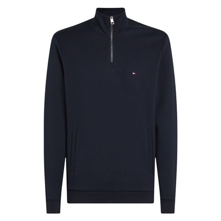 Tommy Hilfiger Essential Intechno 1/4 Zip Sweatshirt - Navy - S