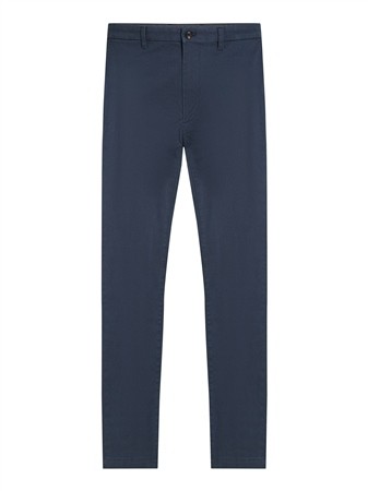 Tommy Hilfiger Bleecker Printed Straight Leg Chinos - Navy - 34/34