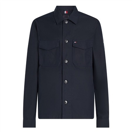 Tommy Hilfiger Tommy Hilfger Cotton Nylon Shacket - Navy - S