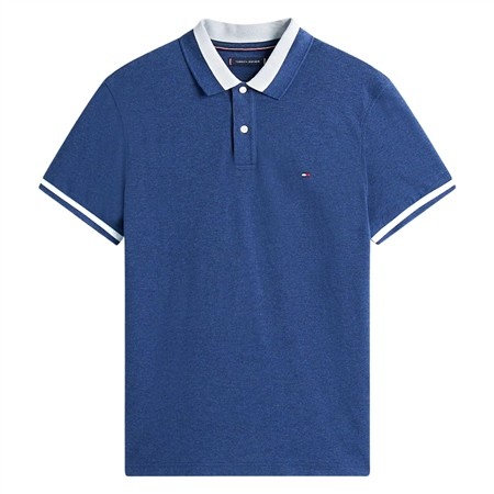 Tommy Hilfiger Contrast Collar Block Polo - Navy - M
