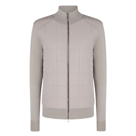Belstaff Kelbrook Zip Cardigan - Pumice Grey - L