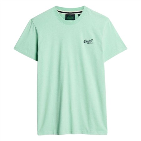 Superdry Essential Logo Emb T-shirt - Mint Green - S
