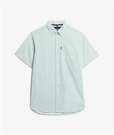 Superdry Oxford S/S Shirt - Green - S