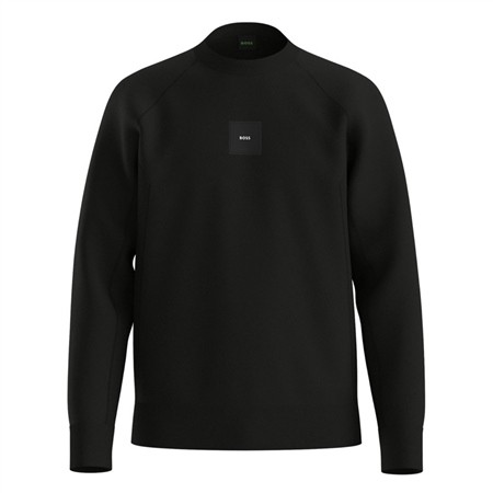 Boss Salbo Rib Sweatshirt - Black - M