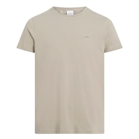 Calvin Klein Stretch Slim Fit T-shirt - Beige - XL