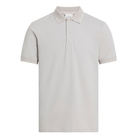 Calvin Klein Thermo Tech Pique Polo Shirt - Grey - L