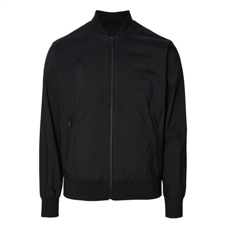 Calvin Klein Matte Bomber Jacket - Black - S