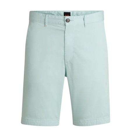 Boss Stretch Chino Slim Fit Shorts - Blue - 32