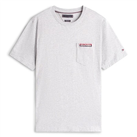 Tommy Hilfiger Americana Monotype Pocket T-shirt - Grey - S
