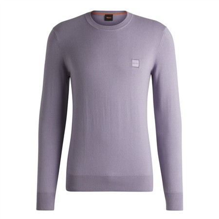 Boss Kanovano Cotton-Cashmere Sweater - Purple - M