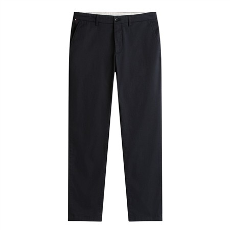 Tommy Hilfiger Denton Printed Straight Leg Chinos - Navy - 30/32
