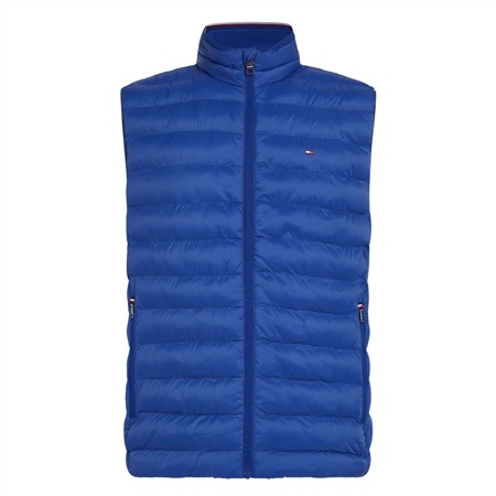 Tommy Hilfiger Packable Quilted Gilet - Blue - 2XL