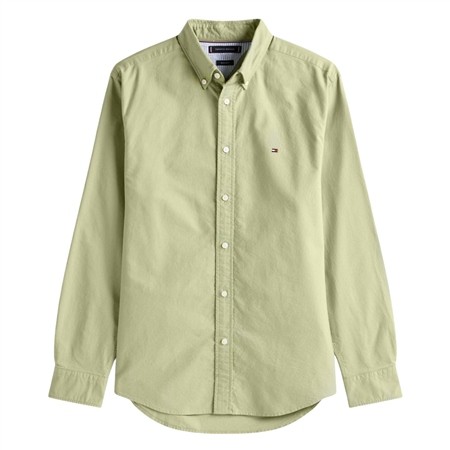 Tommy Hilfiger Solid Heritage Oxford Shirt - Sage Green - 2XL