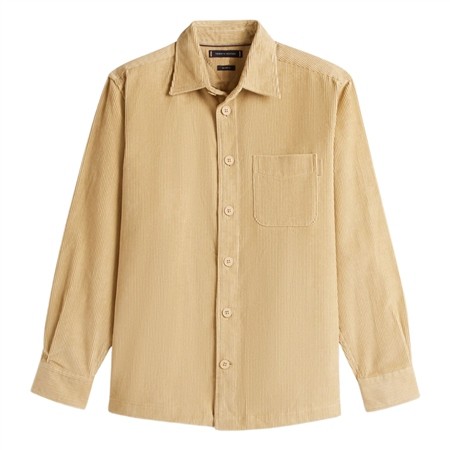 Tommy Hilfiger Relaxed Corduroy Overshirt - Beige - M