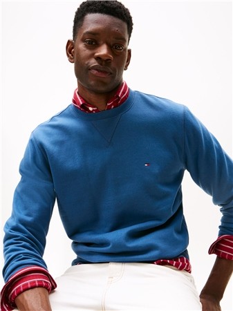 Tommy Hilfiger Essential Fleece Sweatshirt - Blue - XL