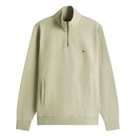 Tommy Hilfiger Essential Intechno 1/4-Zip Sweatshirt - Green - XL