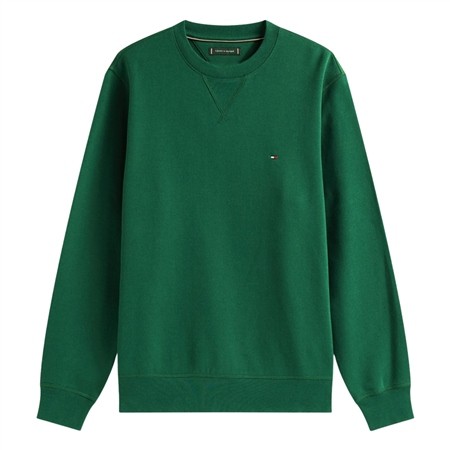 Tommy Hilfiger Essential Fleece Sweatshirt - Dk Green - M
