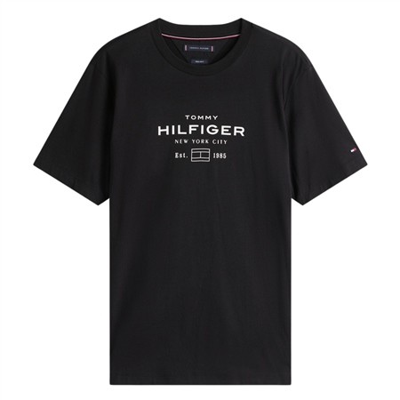Tommy Hilfiger Hilfiger Stack Graphic Logo T-shirt - Black - XL