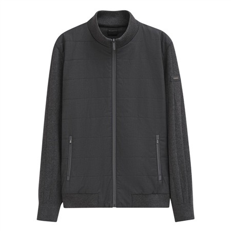 Bugatti Lightweight Full Zip Jacket - Grey - XL