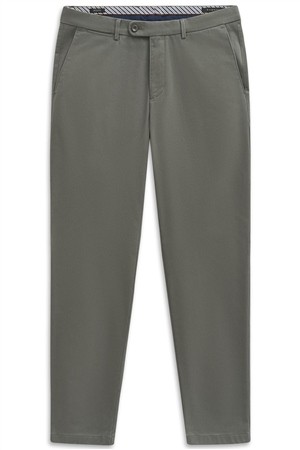 Bugatti Flexcity Stretch Trousers - Green - 30/32