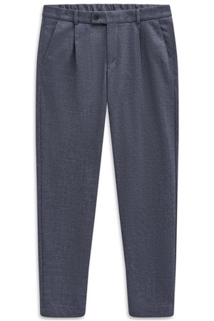 Bugatti Flexcity Pleated Trousers - Navy - 30/32