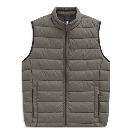 Bugatti Padded Gilet Waistcoat - Grey - 40R