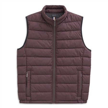 Bugatti Padded Gilet Waistcoat - Purple - 40R
