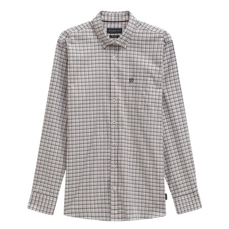 Bugatti Casual Checked Shirt - Beige - XL