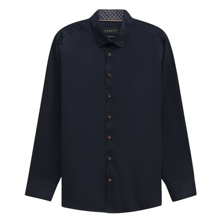 Bugatti Casual Long Sleeve Shirt - Navy - M