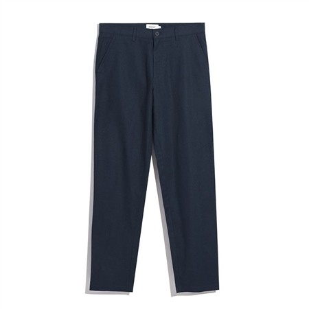 Farah Cotton Hopsack Trousers - Navy - 34/32