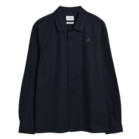 Farah Callier Overshirt - Navy - M