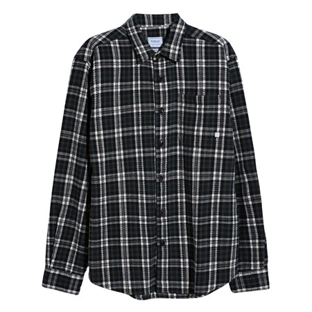 Farah Hardaker LS Check Overshirt - Grey - L
