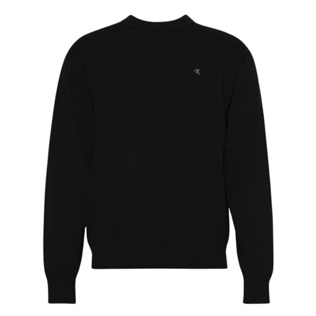 Calvin Klein Jeans Cotton Relaxed Sweatshirt - Black - XL