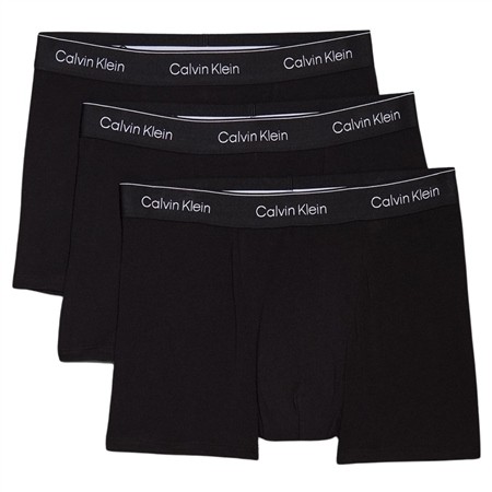 Calvin Klein 3 Pack Relaxed Dart Trunks - Black - M