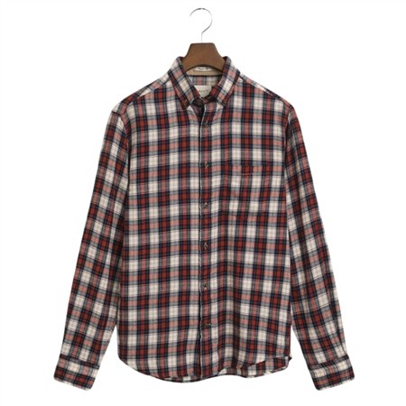 Gant Windblown Flannel Check Shirt - Multi - XL