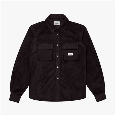 Parlez Motion Fleece Overshirt - Black - S