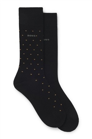 Boss 2-pack Minidot Vibambo Socks - Black - One