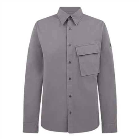 Belstaff Scale Shirt - Tornado Grey - L