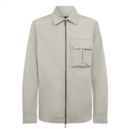 Belstaff Drome Overshirt Cement Grey - Grey - S