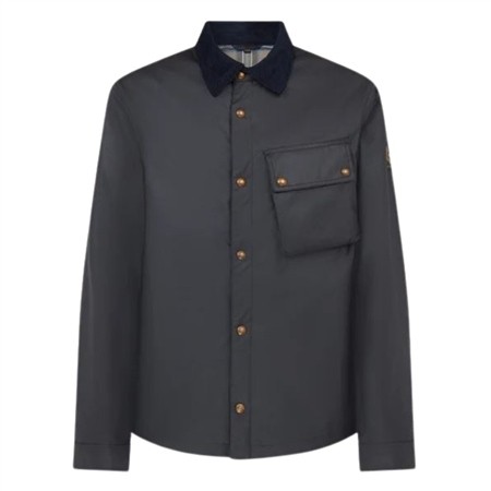 Belstaff Ground Waxed Jacket - Dark Navy - S