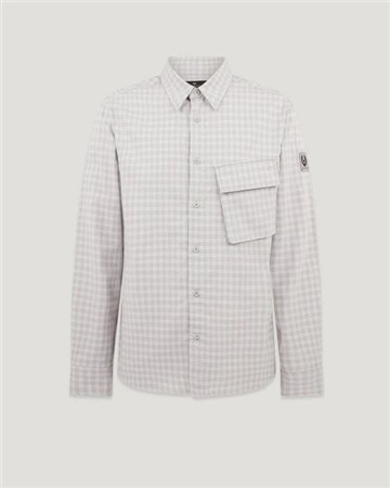 Belstaff Scale Shirt - Cement Grey - L