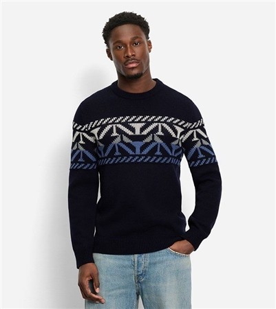 Olymp Feryle Knit Jumper - Navy - M