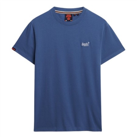 Superdry Essential Logo Emb Tee - Moonlight Blue - L