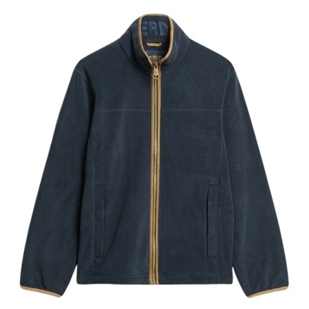 Superdry Estate Full Zip Fleece - Navy - M