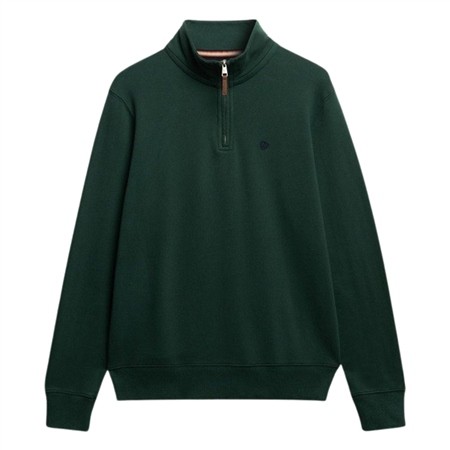 Superdry Preppy Half Zip Jumper - Green - M