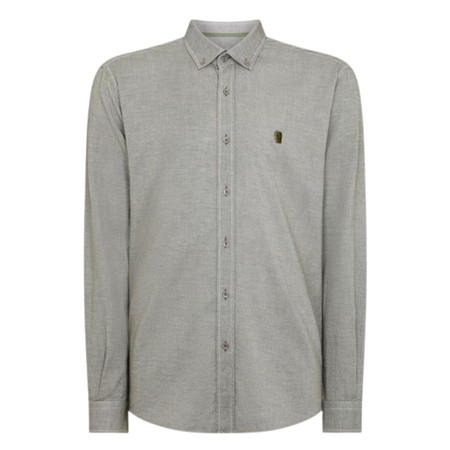 Remus Uomo Parker Tapered Fit Cotton Shirt - Green - M