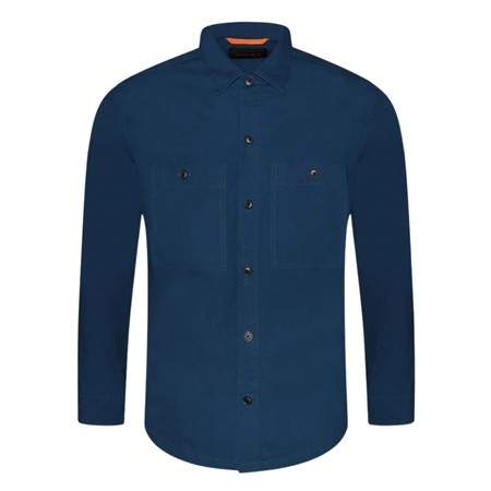 Boss Locky 2 Oversized Overshirt - Blue - S