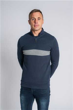 Xv Kings Anthem 1/4 Zip Sweatshirt - Navy - M
