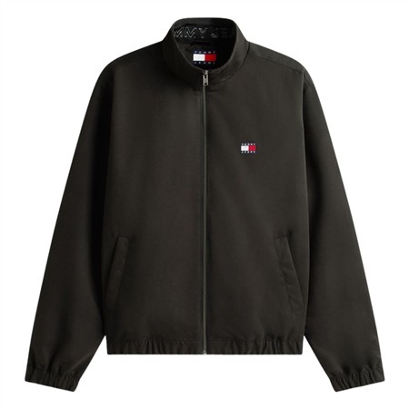 Tommy Jeans Essential Water Repellent Zip-Thru Jacket - Black - XL