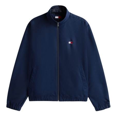 Tommy Jeans Essential Water Repellent Zip-Thru Jacket - Navy - L